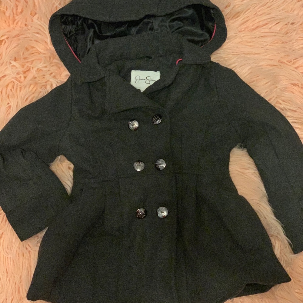Girls Jessica Simpson pea coat